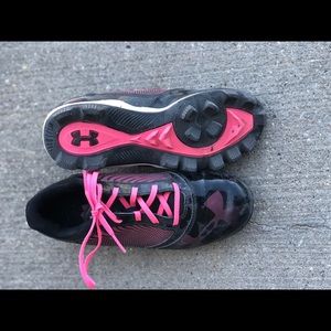 Youth softball cleats, under armour